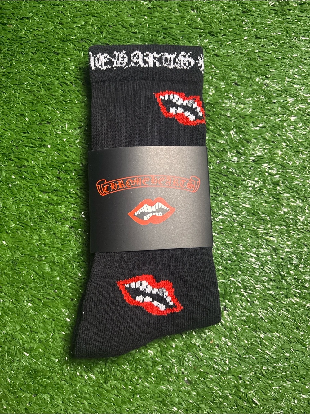 🔥 Black Chrome Socks 🔥